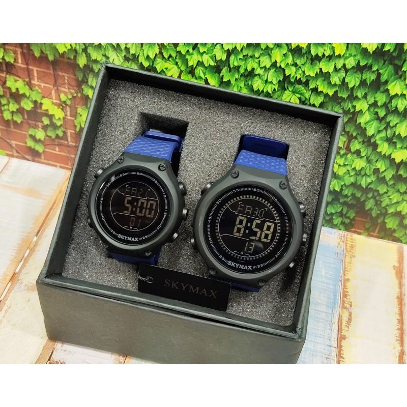 JAM TANGAN SKYMAX COUPLE 1810 Orginal