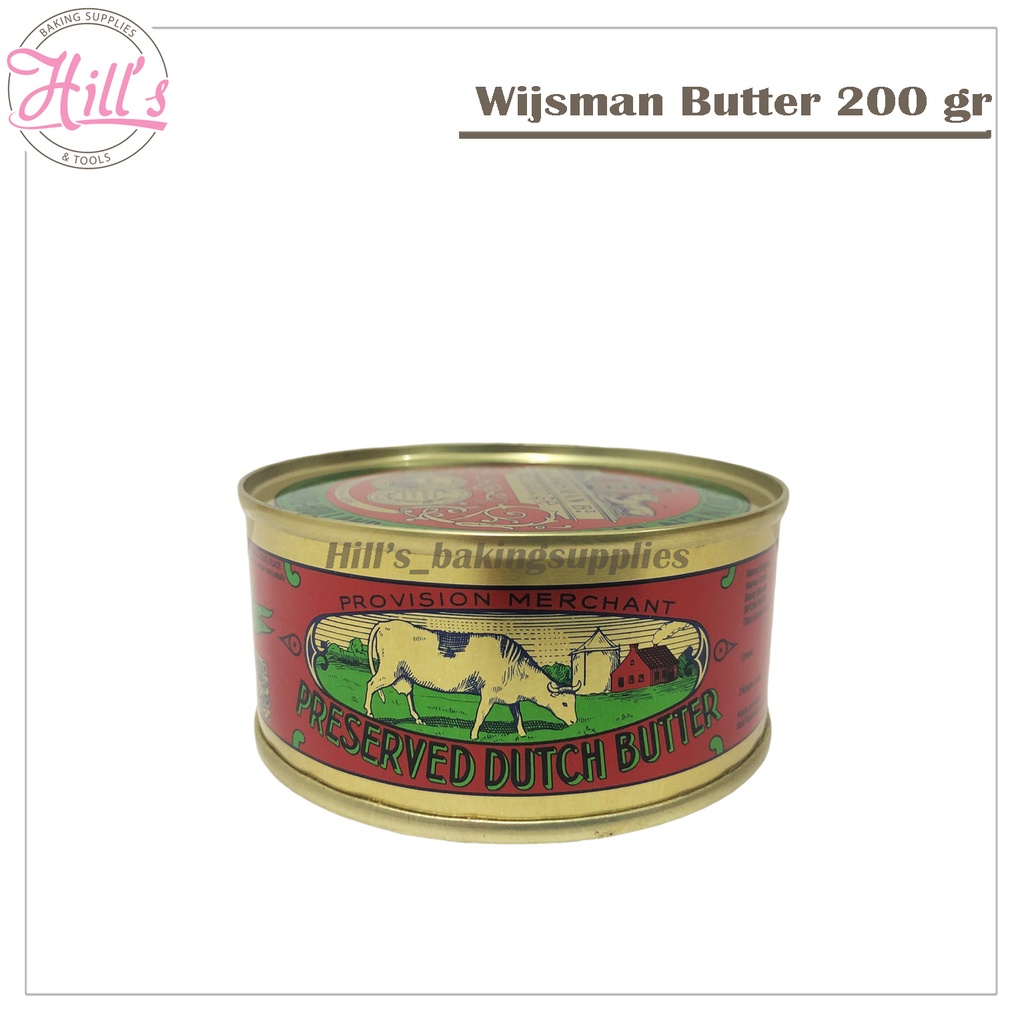 

WIJSMAN BUTTER 200 gr / MENTEGA WISMAN WYSMAN BUTER 200gr