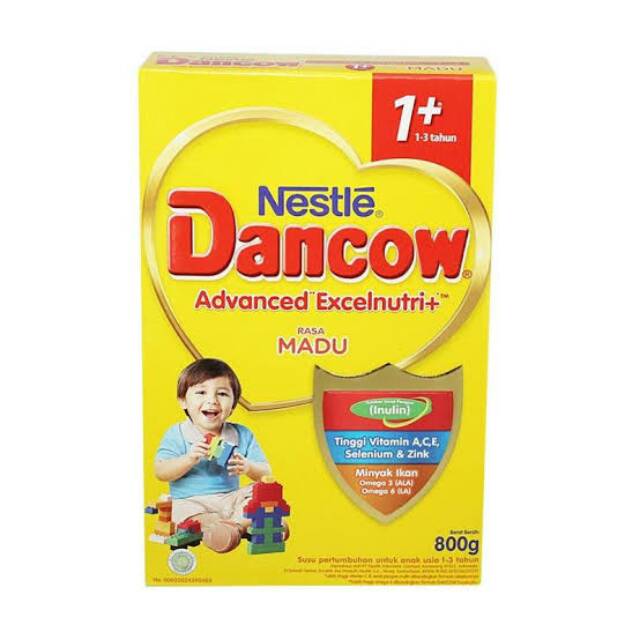 dancow 1+ MADU/ VANILA/COKLAT