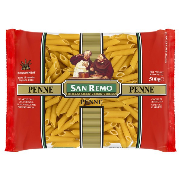 

San Remo Penne 500g/san remo penne/pasta penne 500g