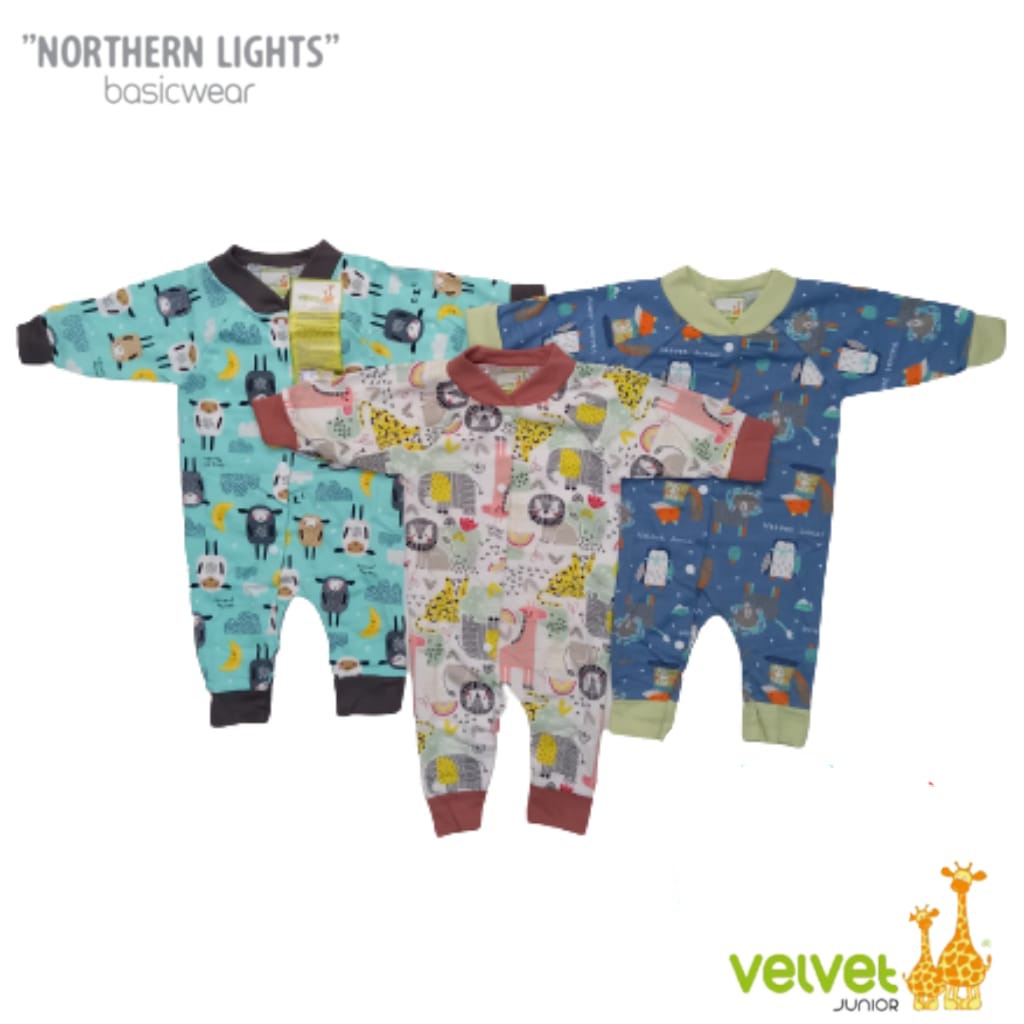 Velvet Junior Romper / Jumper Panjang