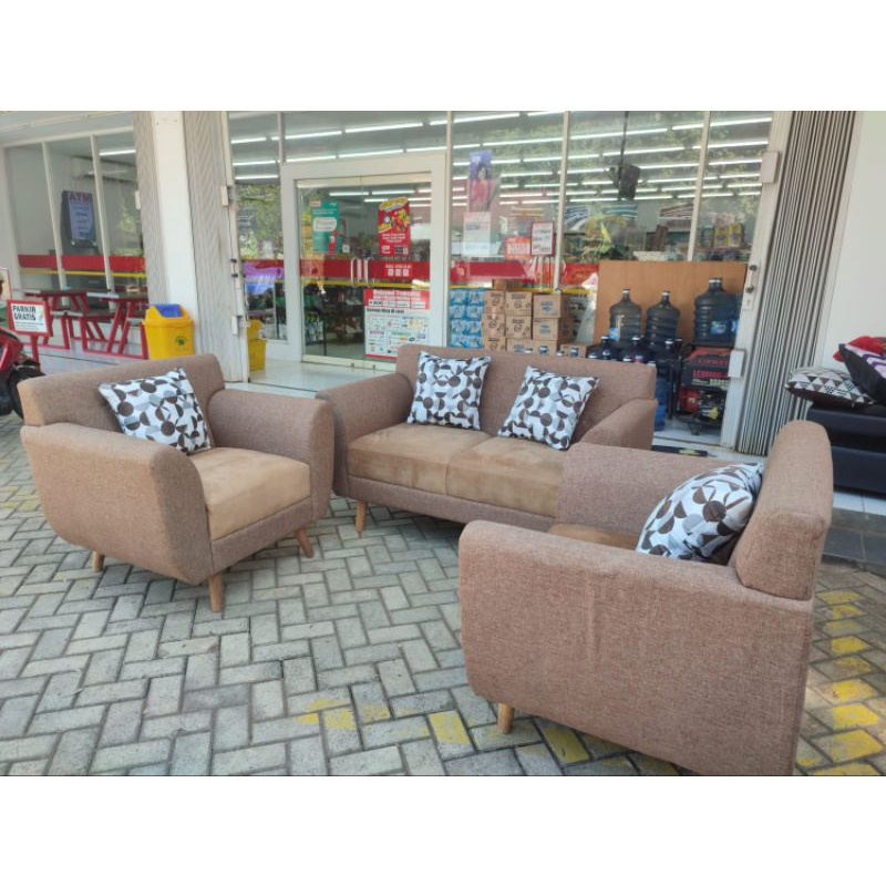 Jual Sofa Minimalis | Sofa 211 | Sofa Cantik | Sofa Retro | Shopee ...