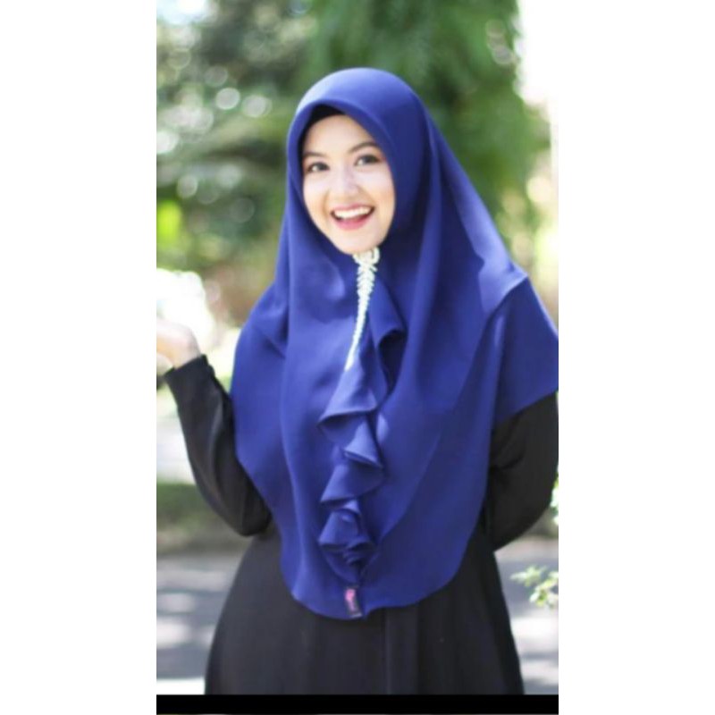 Hijab Instant Sebuool Gembel Rapi Sekali Tiup by Qumi Label