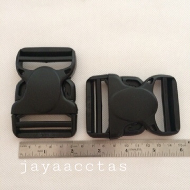 Kunci sodok tas 5.0 cm bahan plastik buckle acetal