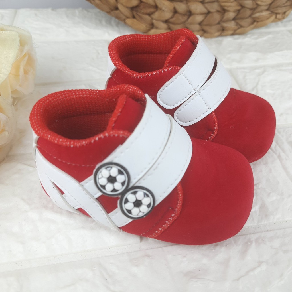 [TAMAN SEPATUKU] SEPATU TRENDY MURAH PREWALKER ANAK LAKI LAKI MOTIF BOLA JARING GPX07