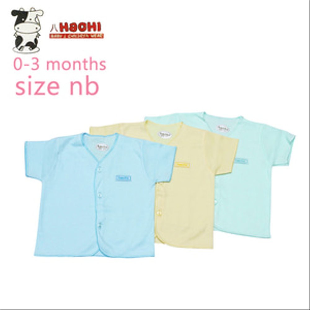 Hachi Baju Atasan Tangan Pendek Isi 3 Size nb warna ,14,16,18