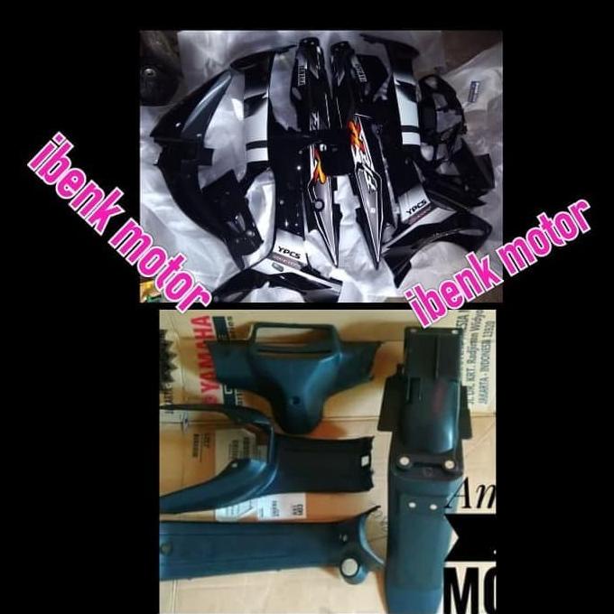 Yamaha F1Zr Full Set Cover Body Kasar Halus F1Zr Hitam Full