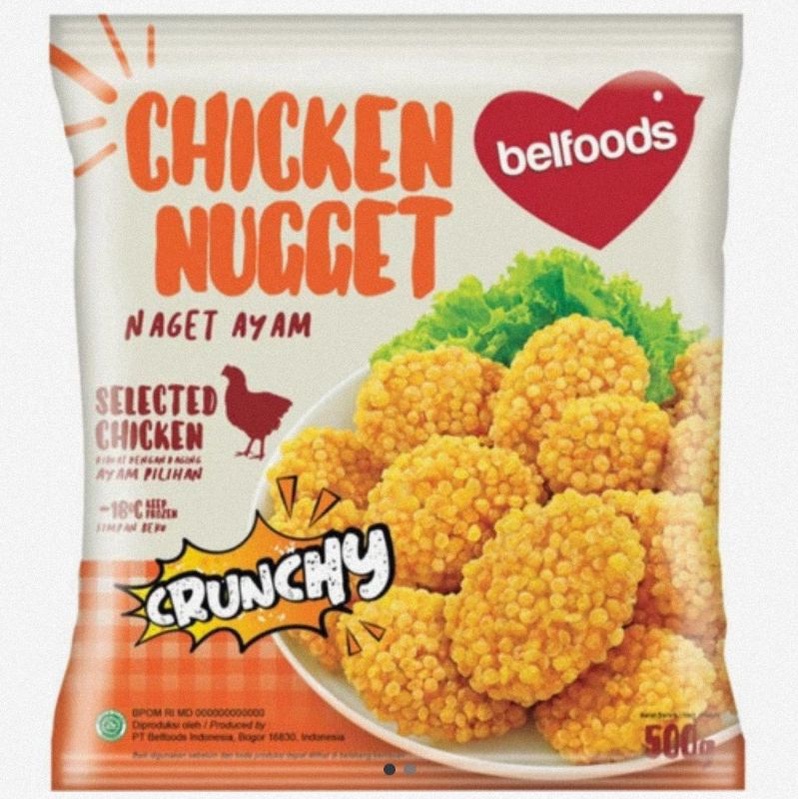 

BELFOOD CHICKEN NUGGET CRUNCHY