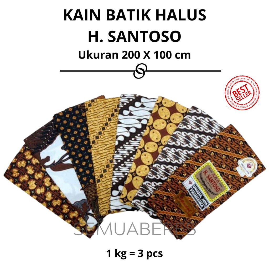 Kain Batik Halus H. Santoso / Kain Batu