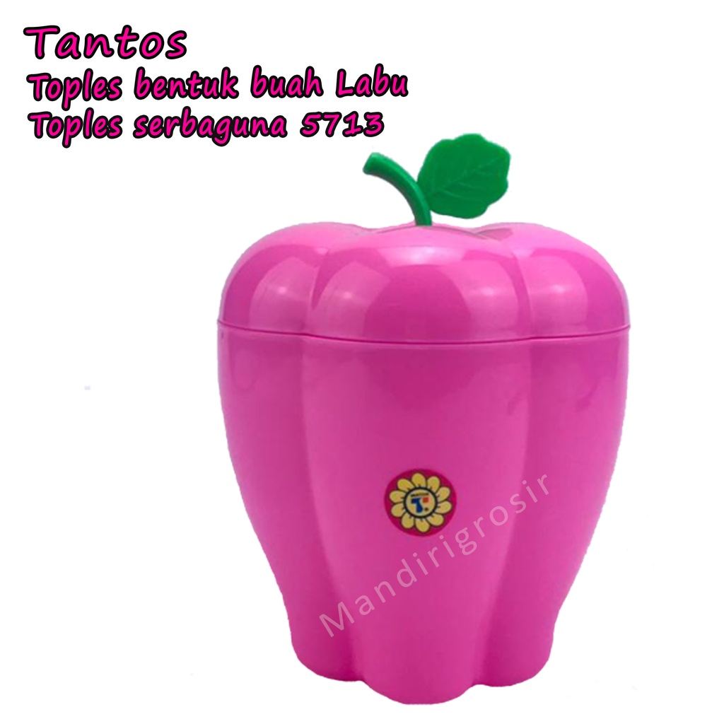 Toples bentuk buah Labu *Tantos * Toples serbaguna *5713