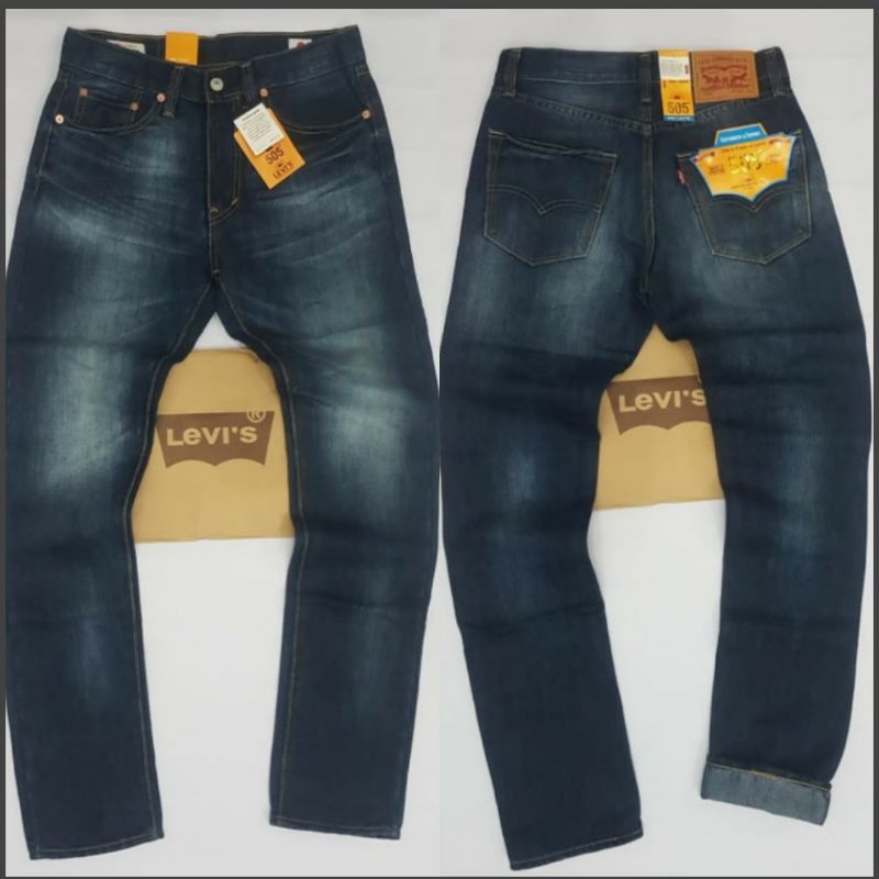 Celana Levis 505 original Celana Jeans  Pria Panjang bisa Bayar Di Tempat