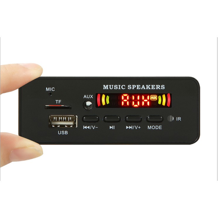 MP3 PLAYER KIT MODUL Audio USB BLUETOOTH Wireless Decoder 5.0 FM Radio Remote