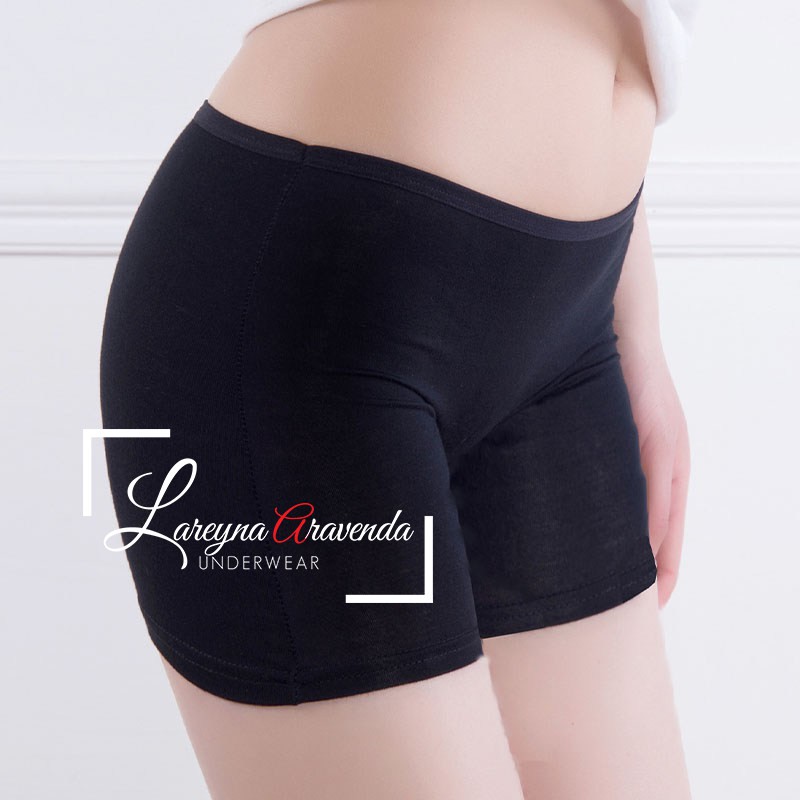 Celana Dalam Wanita Seamless Boxer Sexy Bamboo Charcoal Fiber CD021