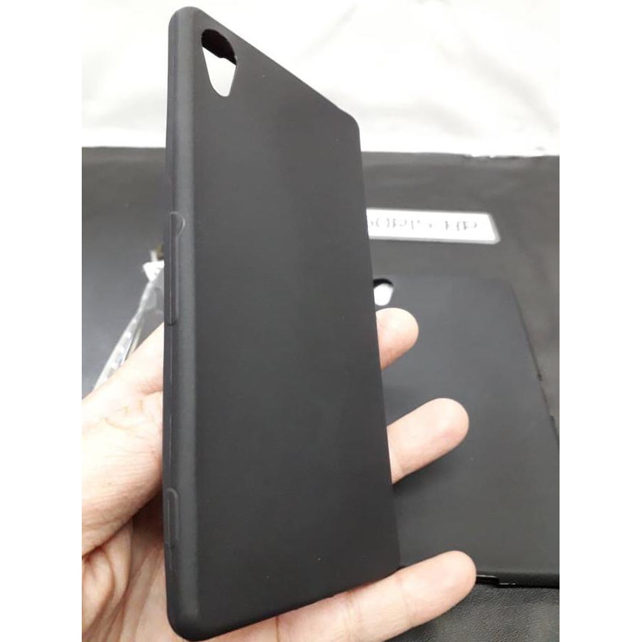 Slim Black Mate Sony Xperia Z2 Docomo Z2 BIG 5.2in SoftCase Anti Glare