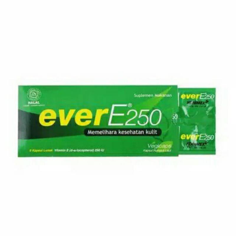 Ever-E 250 IU isi 6 kapsul lunak