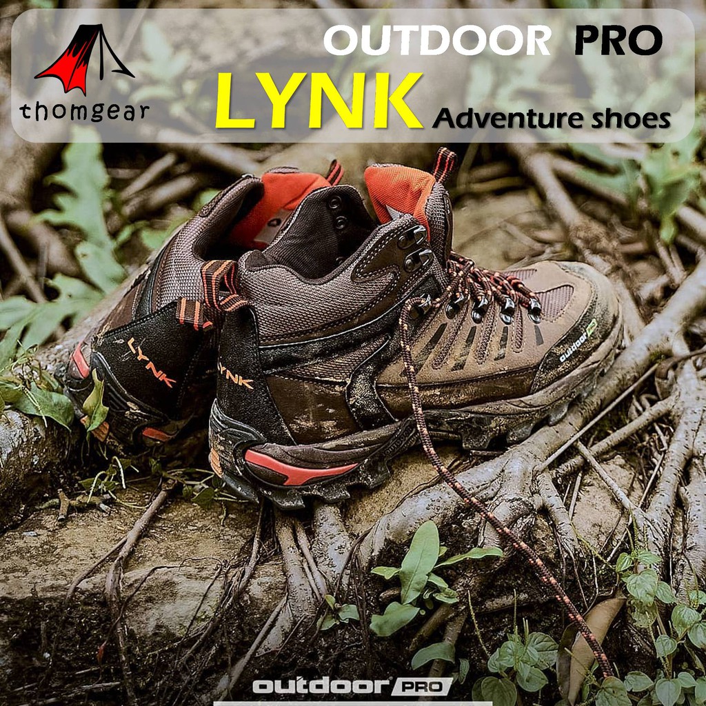 Sepatu Outdoor Pro Lynk Tosca Brown Grey Thomgear