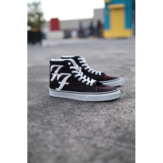 Vans Sk8 Hi Foo Fighters - 100% Original / RESMI