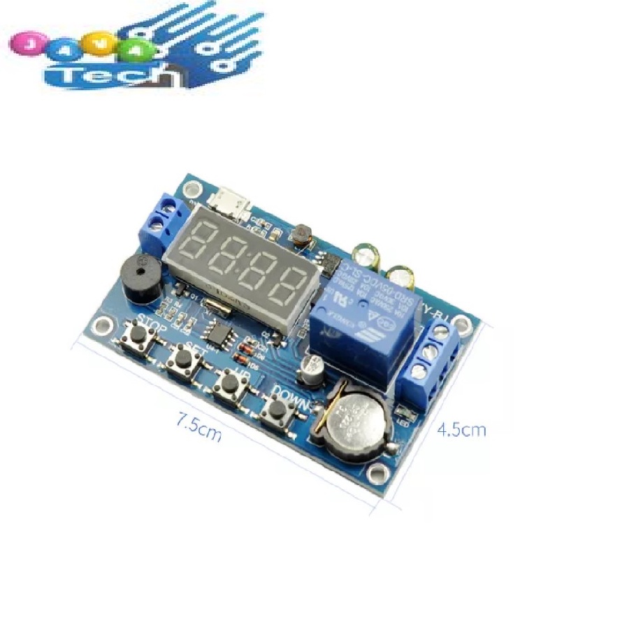 Digital Relay Timer Real Time Clock 24 Jam 5 Mode Waktu