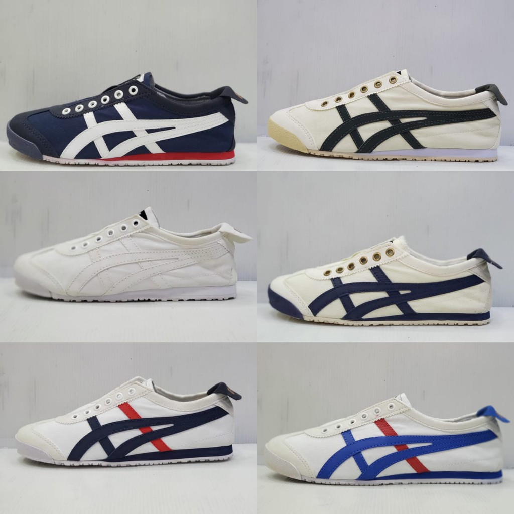 Premium Sneakers Sepatu tanpa tali wanita / laki-laki ONITSUKA SLIP ON