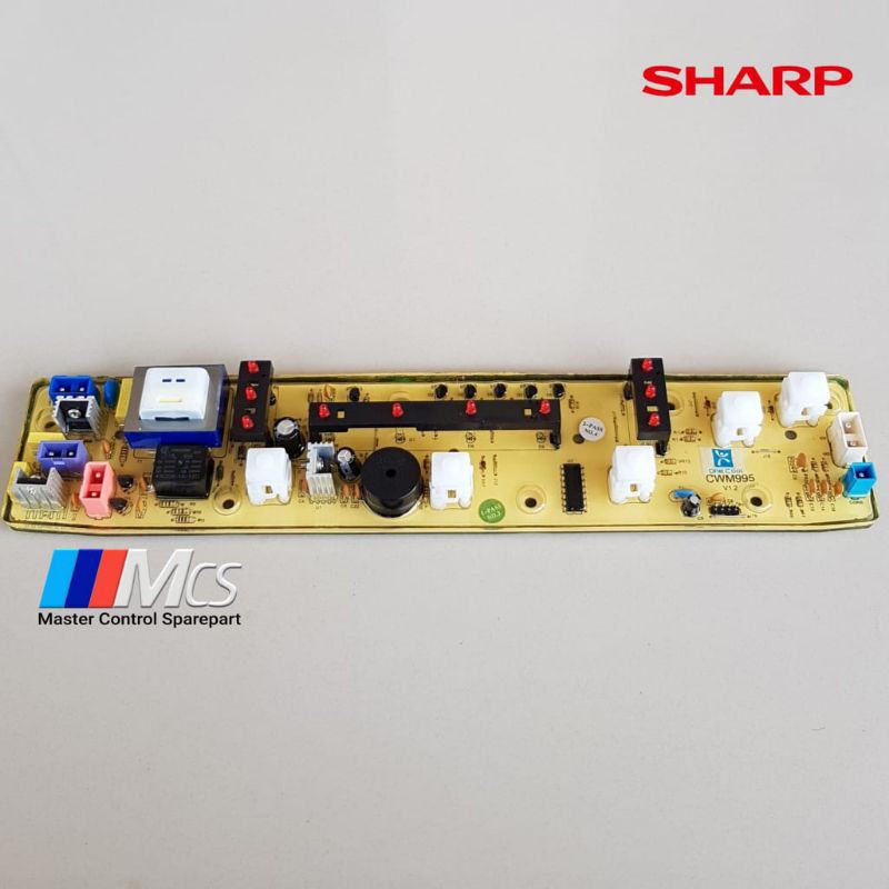 Modul PCB Mesin Cuci Sharp ESF800H ES-F800H ESF800P ES-F800P ES-F850H ESF800T-BL ESF850