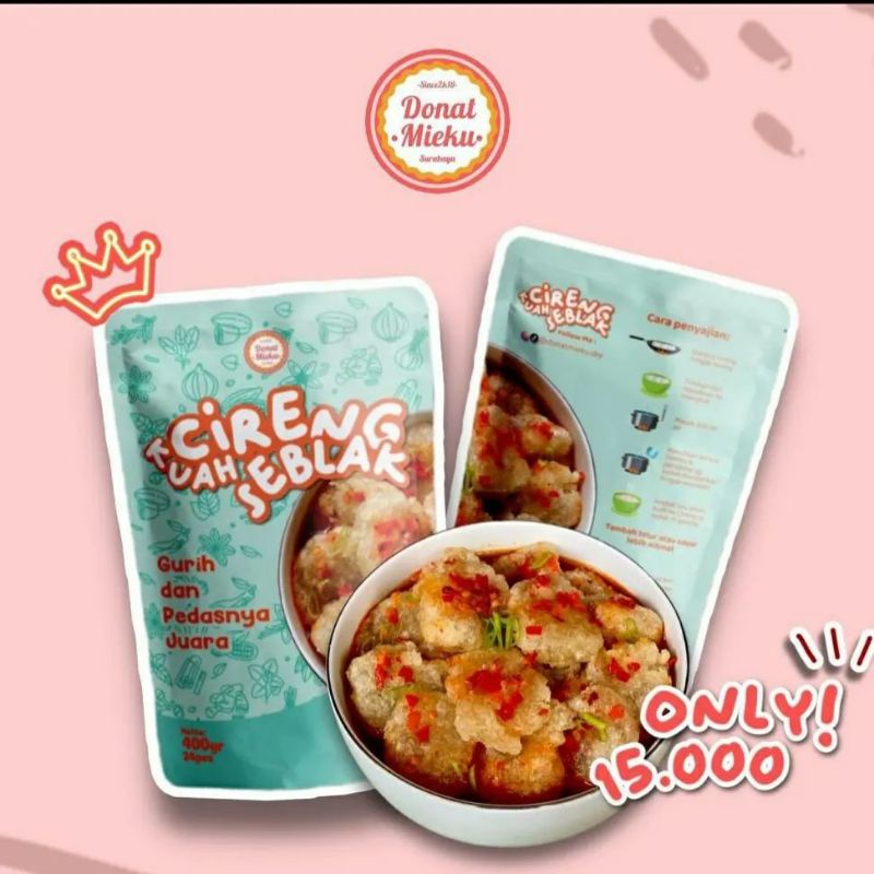 

Cireng Kuah Seblak/ Cireng Seblak Donatmieku