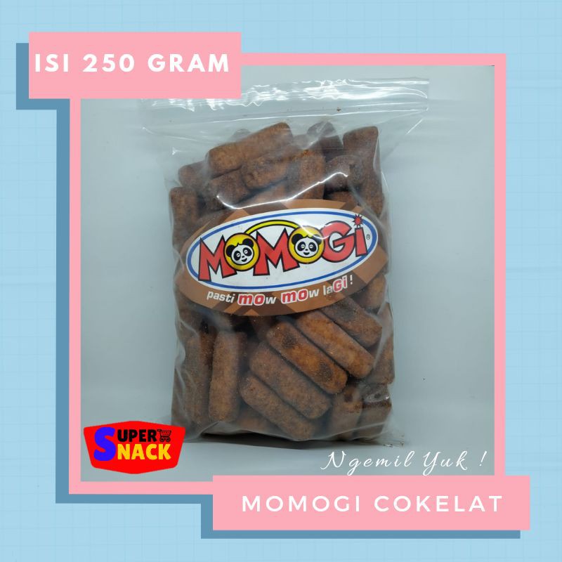 

Momogi Cokelat dan Keju 250 Gram Snack Kiloan