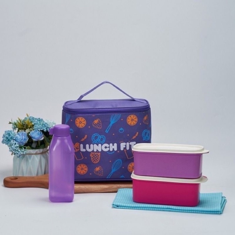 lunch box set / kotak makan / tempat makan / tas bekal / jennie