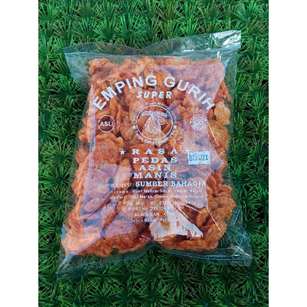 

emping melinjo pedas manis 200 gram