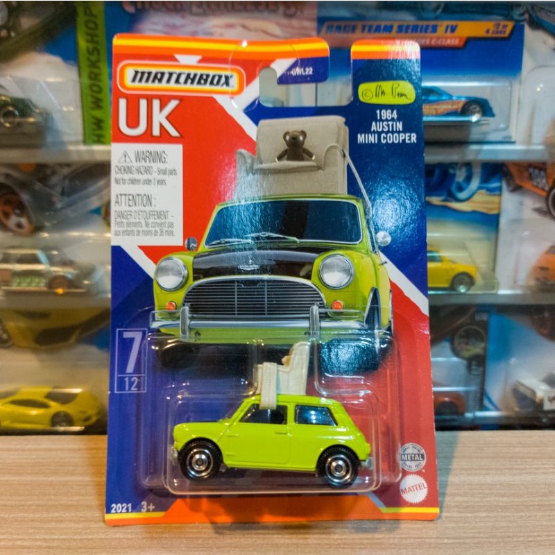 MATCHBOX UK MINI COOPER - MR BEAN