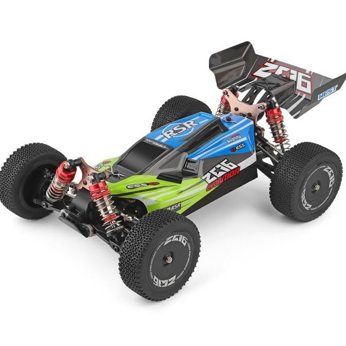 WL Toys 144001 RC Car HSP Buggy 4WD 1/14 60km/h Metal Chassis RTR