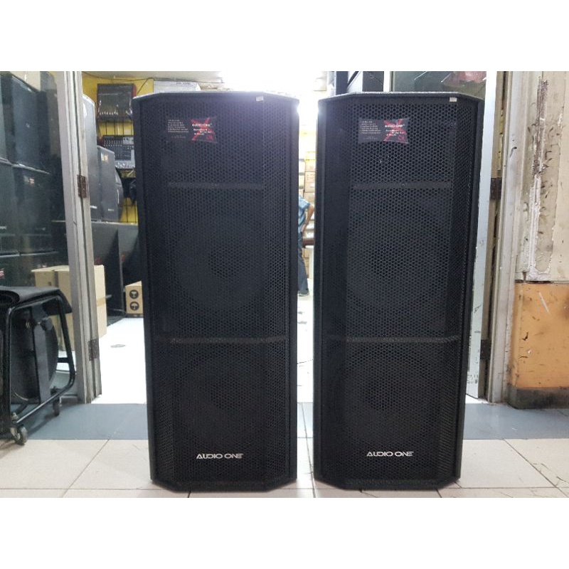 Jual 1SET ( 2BOX ) Speaker Lapangan Audio One. Type DJ 215 P MK