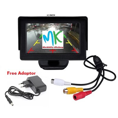 Layar Monitor Lcd Mobil LCD monitor mini TFT 4.3 inch monitor 4,3 Receiver parabola Monitor Parkir