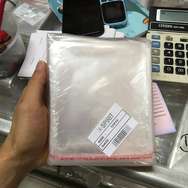 

Plastik packaging kue ukuran 12x12 1000 lembar