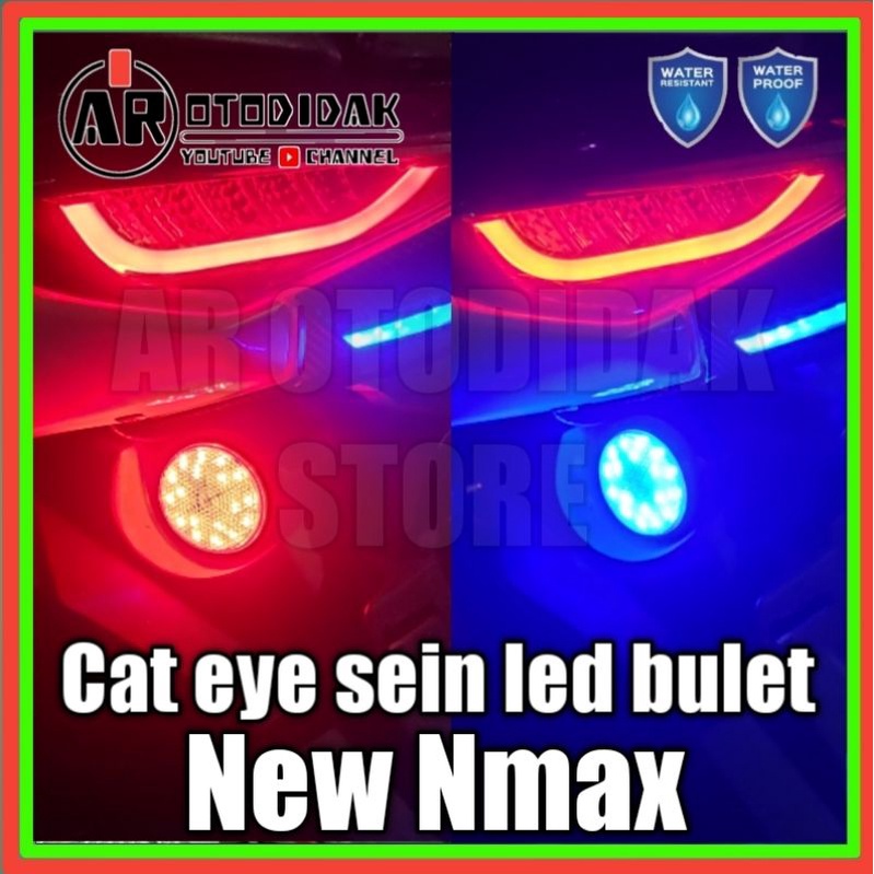 cat eye led BULAT mode senja &amp; sein PNP NEW NMAX