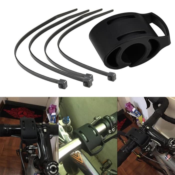 BIKE BICYCLE MOUNT KIT, BRAKET SEPEDA COMPATIBLE GARMIN SUUNTO, DUDUKAN JAM GPS