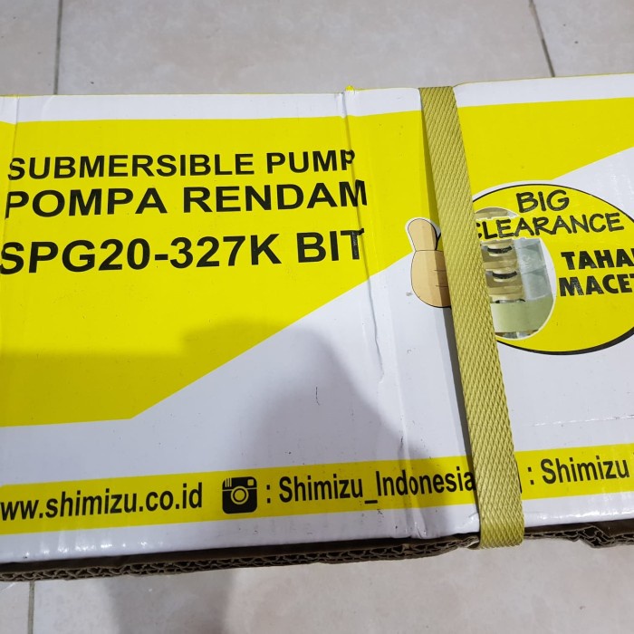 POMPA SATELIT 3" SHIMIZU SPG20-327K BIT 1HP