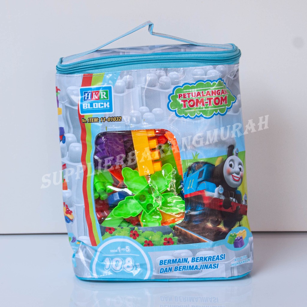Mainan Lego Block Petualangan Tom Tom isi 108bj HM0364