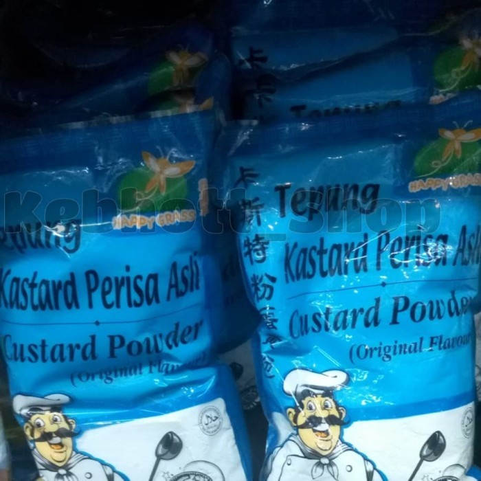 

BISA COD Custard Powder Original Flavour Tepung Kastard Perisa Asli Happy Grass