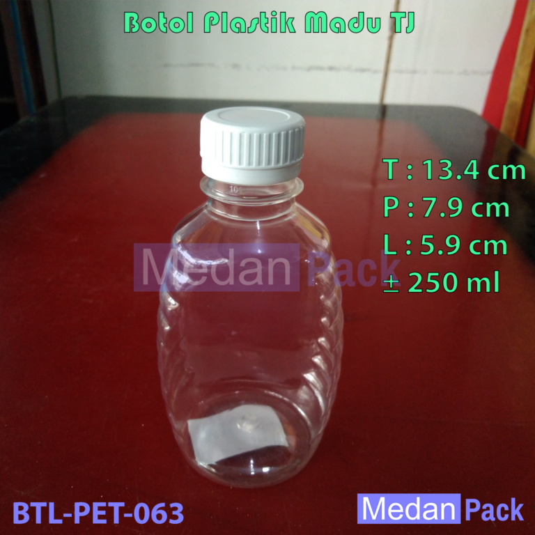 Botol Plastik Madu TJ AO 250 ml