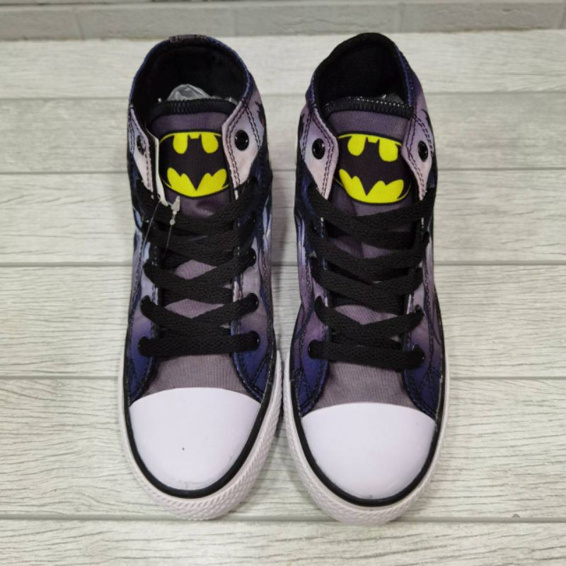 Sepatu Anak Converse Batman High Black Size 31 - 35 Premium Quality