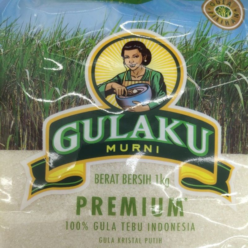 

Gulaku Gula tebu 1kg