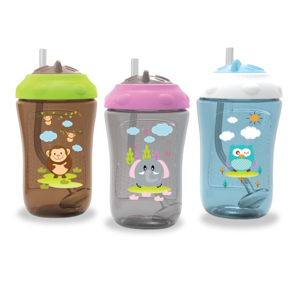 Baby Safe Botol Susu Bayi Sedotan AP007 125ml / JP019 250ml / FS405 300ml / SK019 270ml