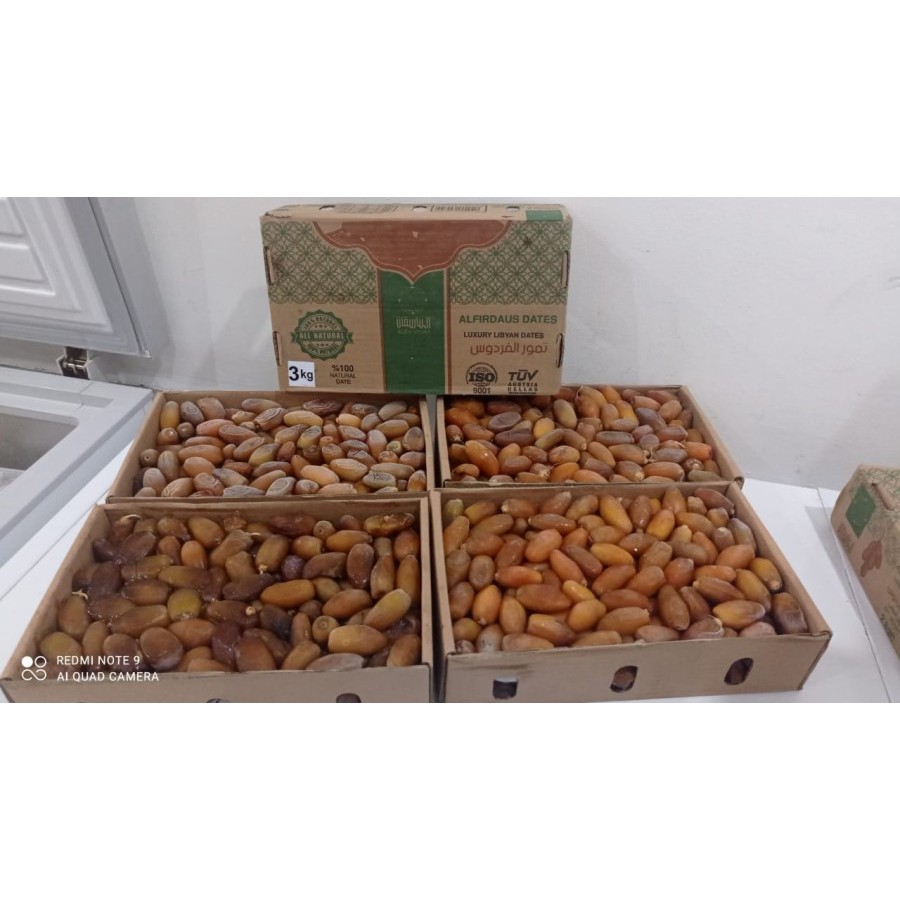Kurma Ruthob Ruthab Libya 3 Kg AlFirdaus Luxury Libyan Dates