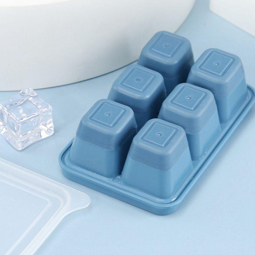 Rebuy Ice Cube Tray Easy-Release Outdoor Square Freezer Party Untuk Whiskey Cocktail Summer Alat Bar Minuman