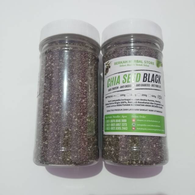 

[BELI 1 GRATIS 1] CHIASEED ORGANIK BLACK CHIA SEED ORGANIK