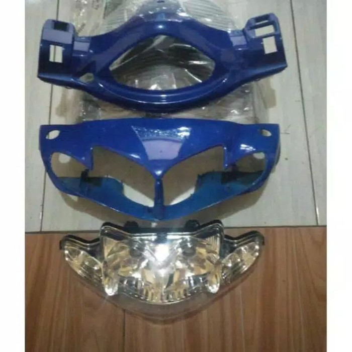 cover body Batok kepala lampu SHOGUN R 125 SHOGUN SP 125 LAMA BIRU terlaris