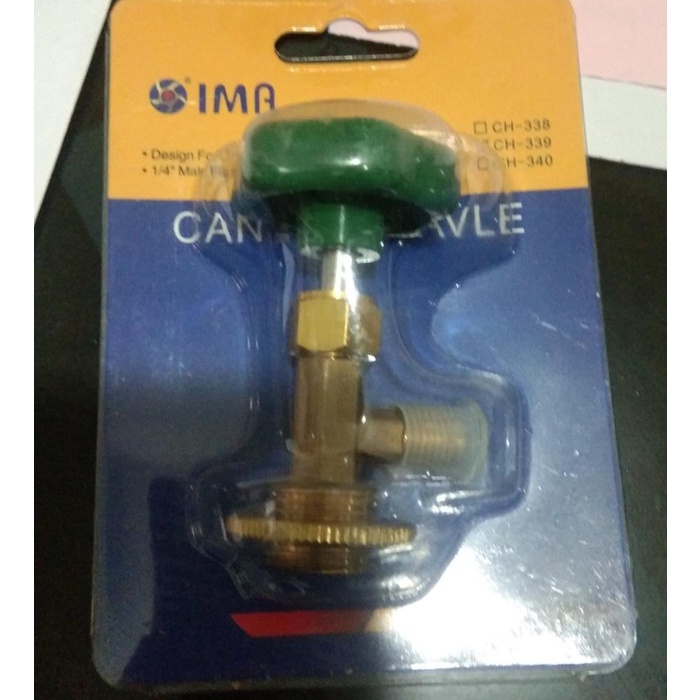 Kran freon kaleng / Can tape valve / Kran pembuka freon kaleng