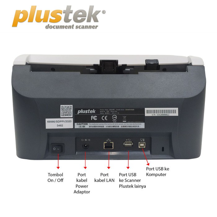 Plustek eScan A350 (Wireless Scanner)