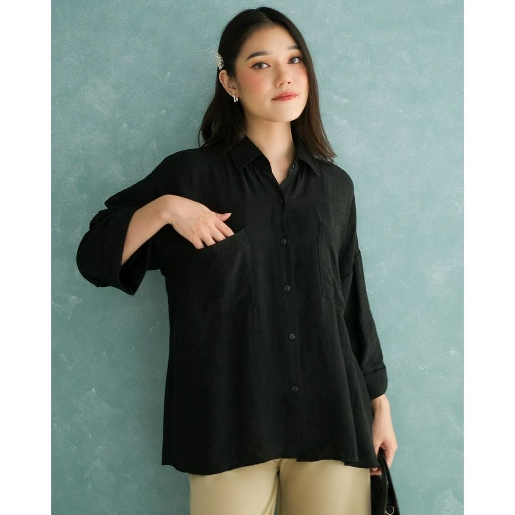 Myrubylicious FAWIJA SHIRT KODE LK2427| KEMEJA | KEMEJA WANITA | KEMEJA CRINCLE