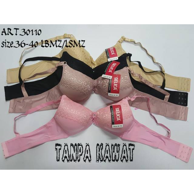 Bra Selica Tanpa Kawat 30110